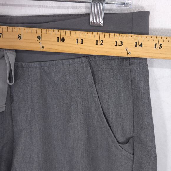 FIGS Zamora Jogger Scrub Pants Womens XS Gray Classic Fit 6 Pocket Lightweight - Picture 5 of 14